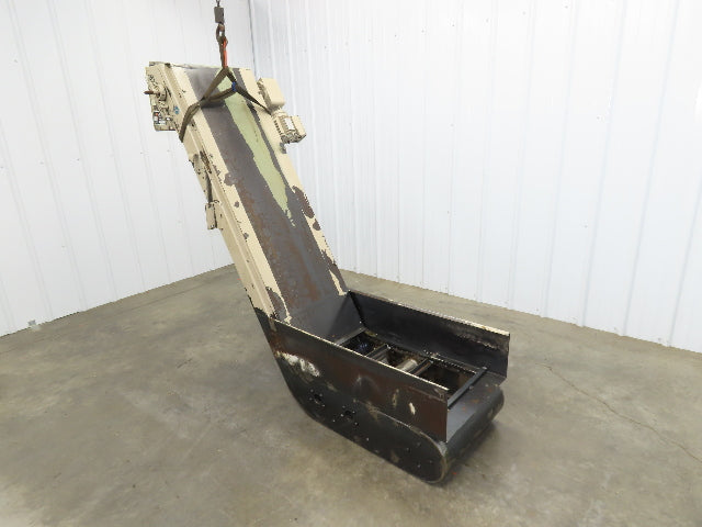 Mayfran CNC Chip Conveyor Drag Chain 20"x 30" Infeed 51" Discharge 460V 3PH