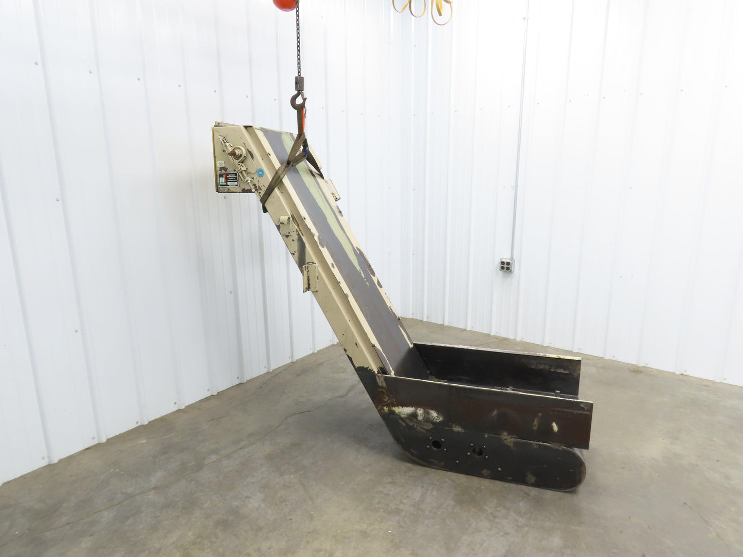Mayfran CNC Chip Conveyor Drag Chain 20"x 30" Infeed 51" Discharge 460V 3PH