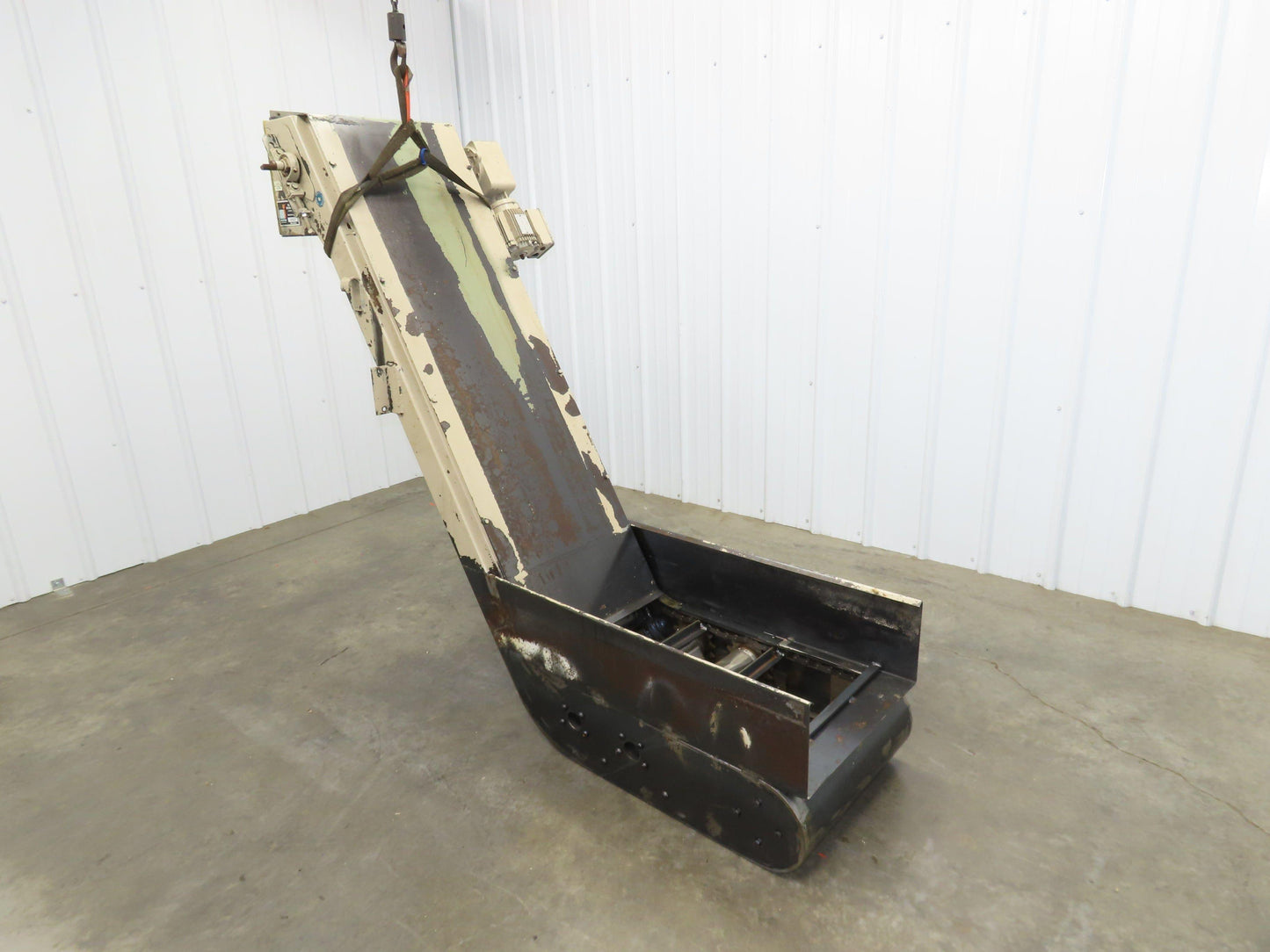 Mayfran CNC Chip Conveyor Drag Chain 20"x 30" Infeed 51" Discharge 460V 3PH