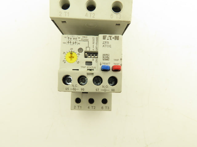 Eaton XTOE045DCS XTCE040D DIL M40 Motor Starter Thermal Overload 3PH 480VAC 45A
