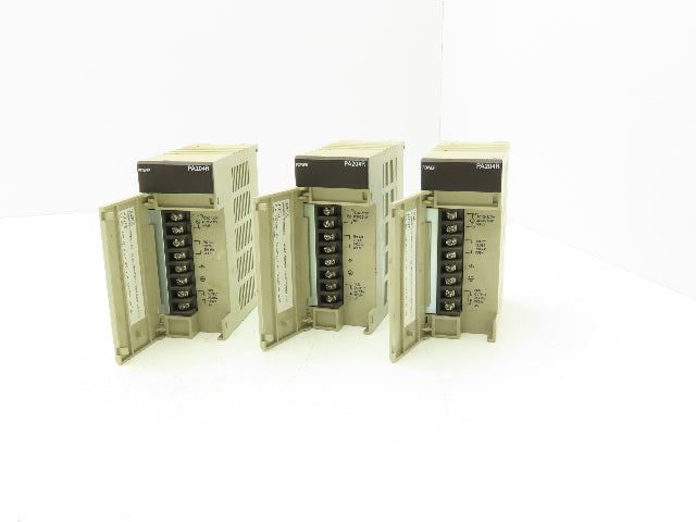 Omron C200HW-PA204R Power Supply Unit 120/240VAC In 250VAC 5A/24VDC 5A Lot of 3