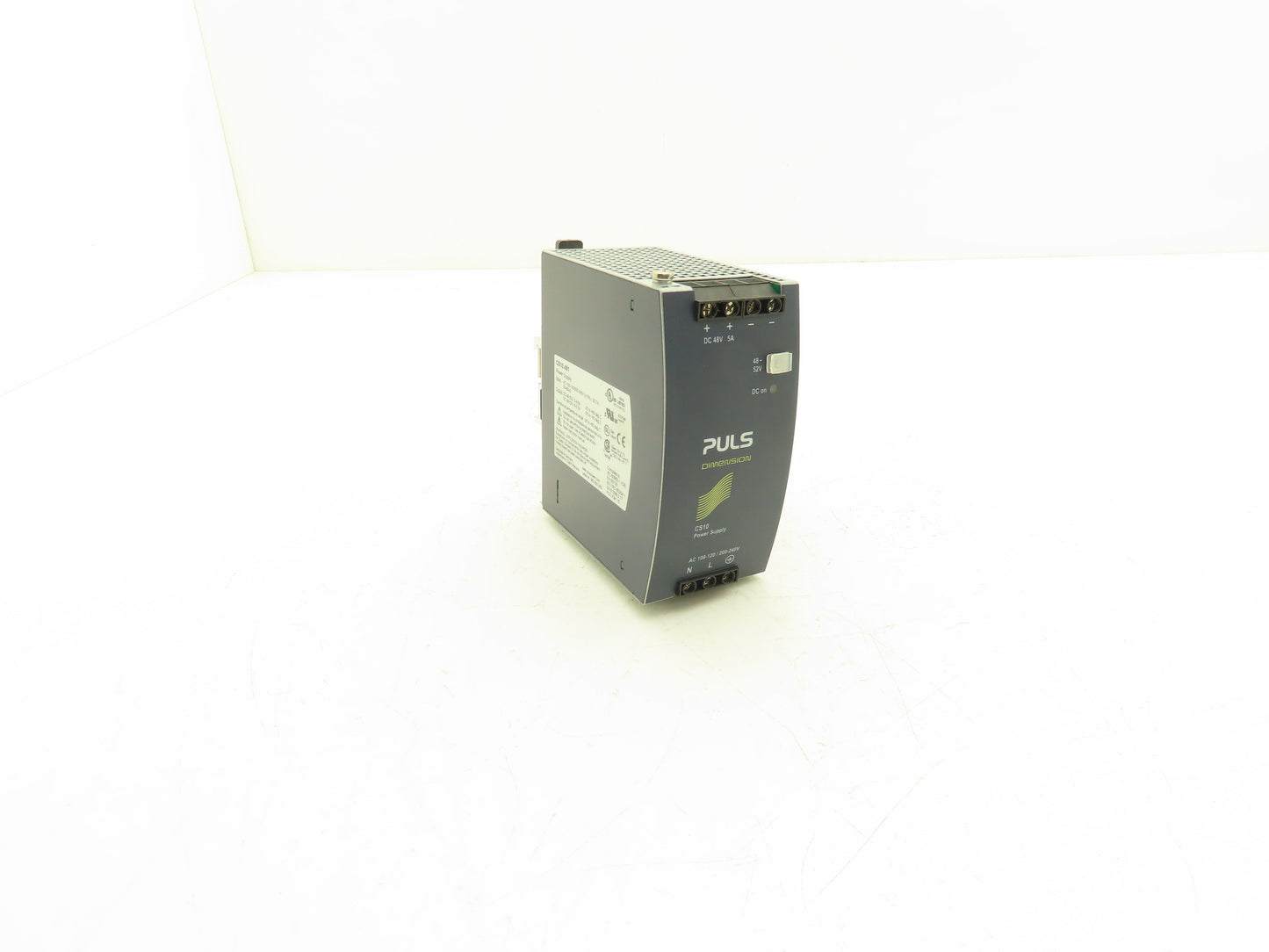 Puls CS10.481 Power Supply 120/240VAC 7A In 48-52VDC 4-4.6A/6-5.5A