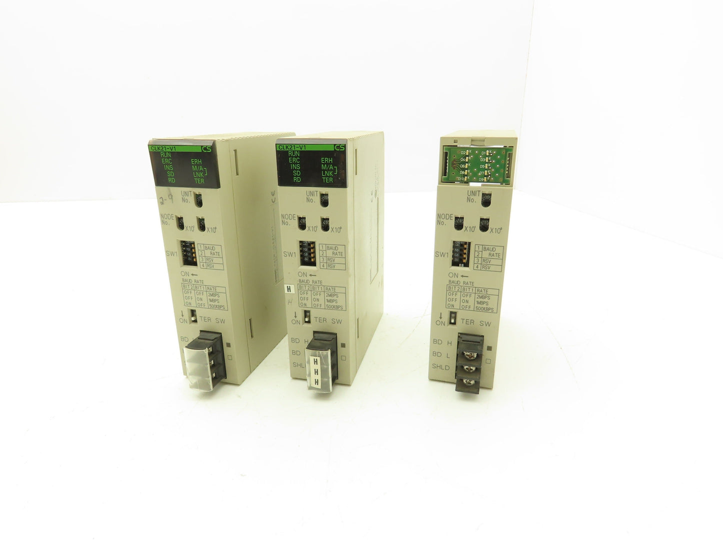 Omron CS1W-CLK21-V1 Controller Link Unit Version 1.2 Lot of 3