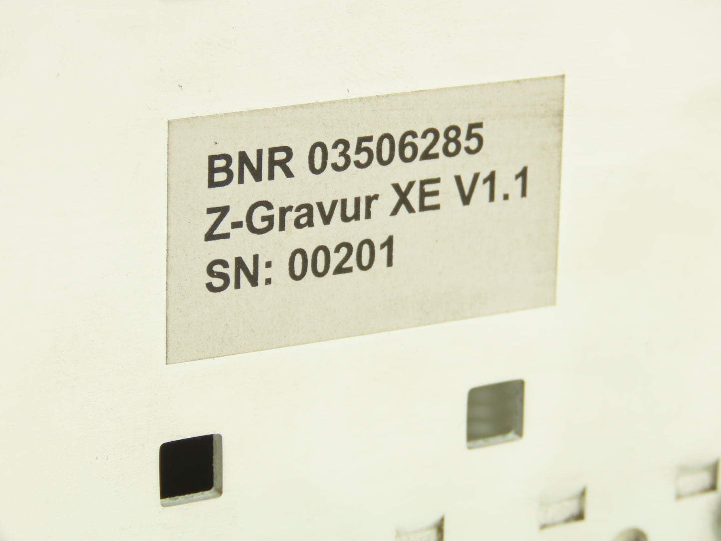 Intermas BNR 03506285 CPU Slot Rack Chassis Gravure Cylinder HELL Engraving