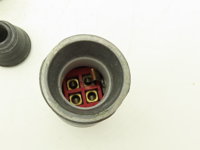 Crouse-Hinds CCP3034BC PowerMate Plug 3-Wire 4-Pole 30A 600VAC 250VDC