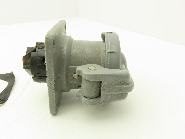 Killark Electric VR3034 Covered Plug 3-Wire 4-Pole 30A 600VAC 250VDC