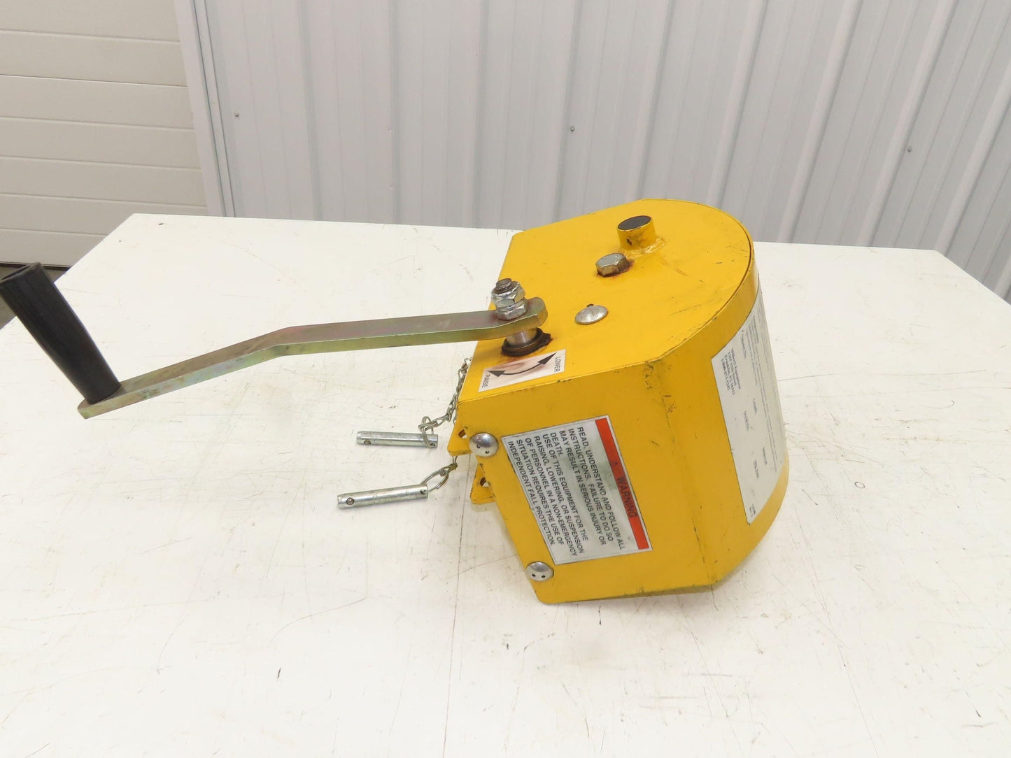 Miller 8442/65 Manhandler Manrated 350lbs Work Winch 65' SS Cable Confined Space