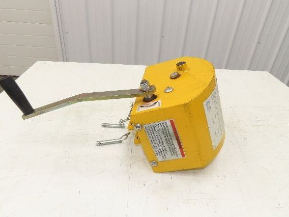 Miller 8442/65 Manhandler Manrated 350lbs Work Winch 65' SS Cable Confined Space