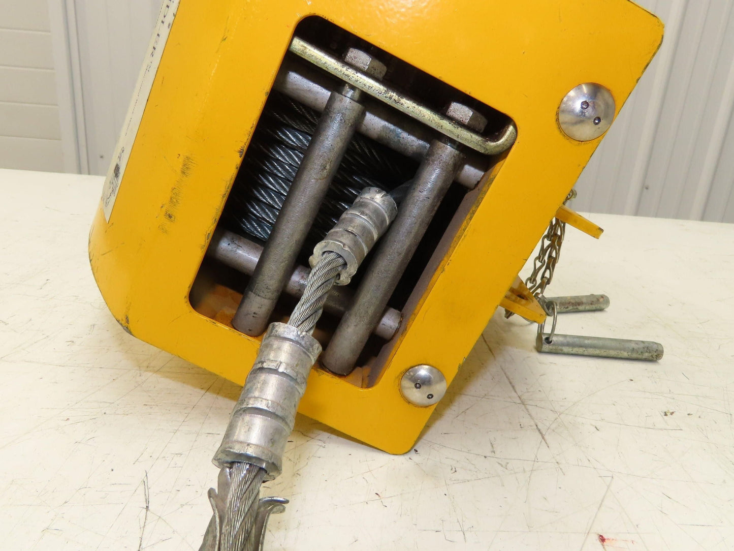 Miller 8442/65 Manhandler Manrated 350lbs Work Winch 65' SS Cable Confined Space