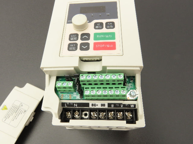 H100-2.2S2-1B Variable Frequency Drive 1PH 220V In 3PH 0-220V 0-1000Hz Out