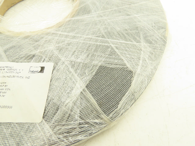 Habasit MNT-8P-15 Flat Conveyor Belt 15mm x 318' White Fabric Machine Tape