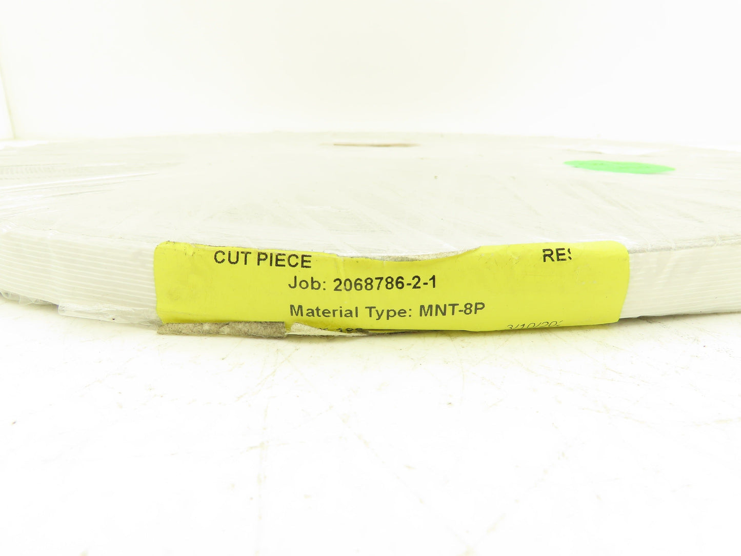 Habasit MNT-8P-16 Flat Conveyor Belt 16mm x 331' White Fabric Machine Tape