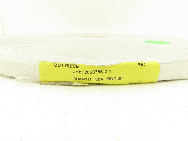 Habasit MNT-8P-16 Flat Conveyor Belt 16mm x 331' White Fabric Machine Tape