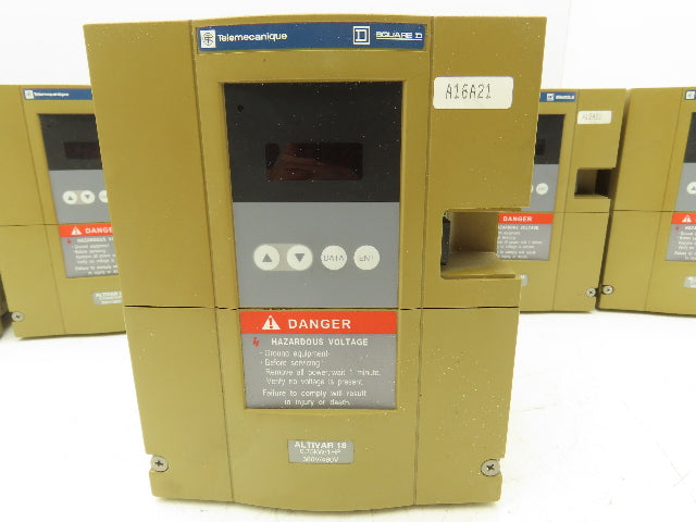 Square D Telemecanique ATV18U18N4 Variable AC Drive VFD 1Hp 460V 3PH Lot of 6
