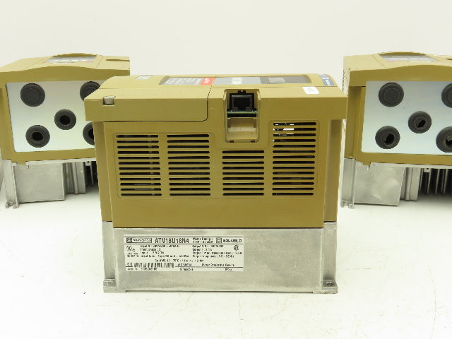 Square D Telemecanique ATV18U18N4 Variable AC Drive VFD 1Hp 460V 3PH Lot of 6