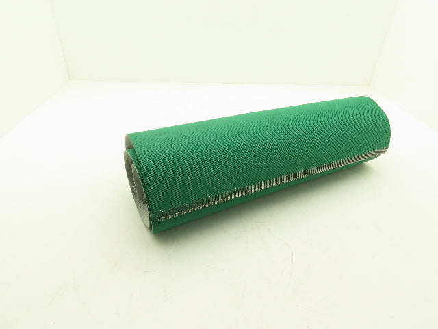 Ammeraal Beltech Conveyor Belt 520x1155mm V-Belt Guide Grip-Top Green