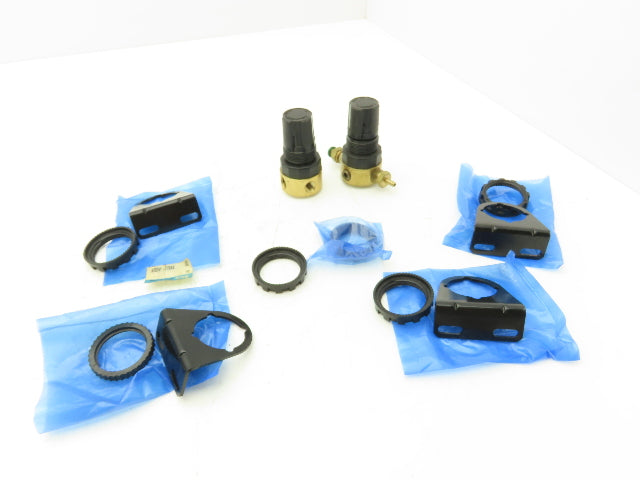 Watts R364-02AG Regulator Valve 0-25PSI With AR254-170AS Bracket Lot of 2
