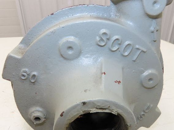 Scot AE 260 Cast Centrifugal Pump 1.5"x 1.25" NPT 2Hp 3450 RPM 230/460V 3PH 56J