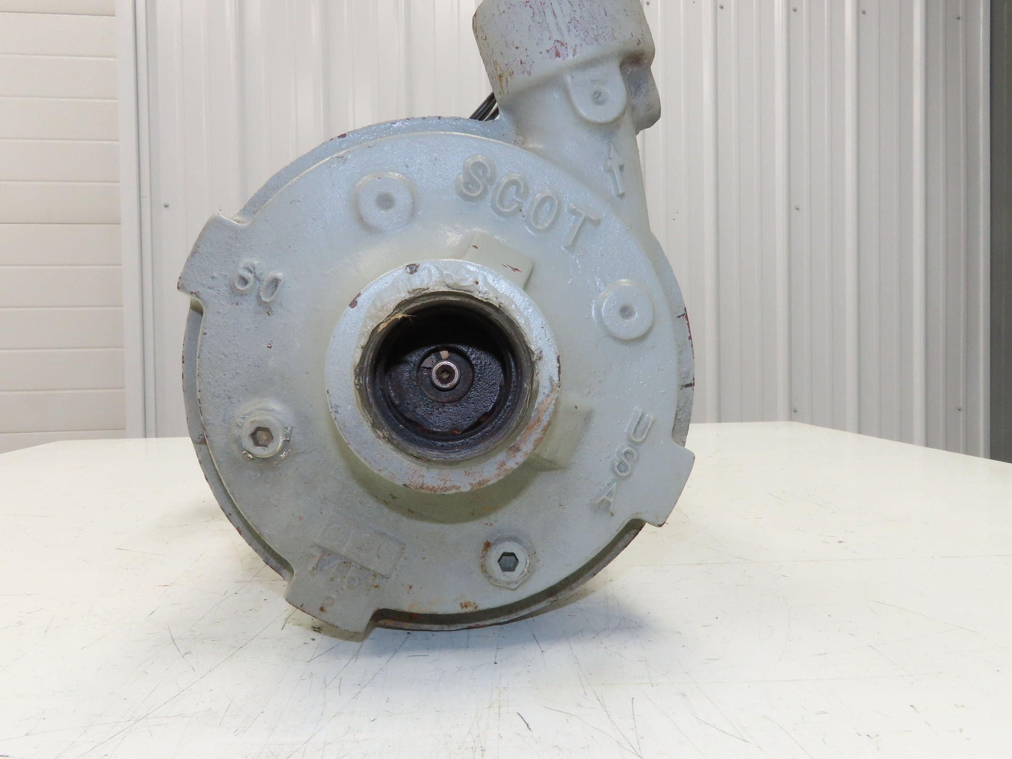 Scot AE 260 Cast Centrifugal Pump 1.5"x 1.25" NPT 2Hp 3450 RPM 230/460V 3PH 56J
