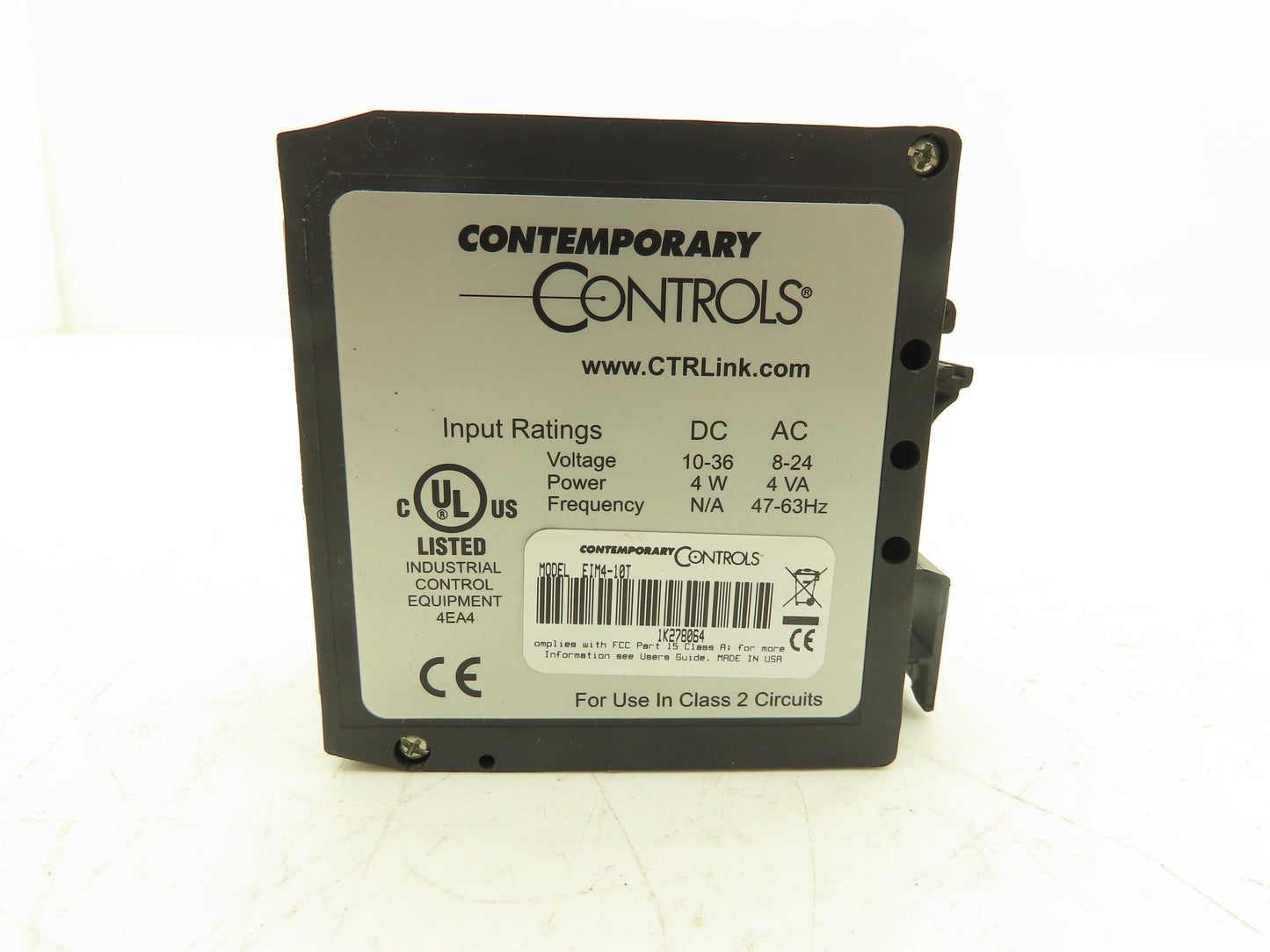 Contemporary Controls EIM4-10T Industrial Control 10-36VDC 8-24VAC Lot of 2