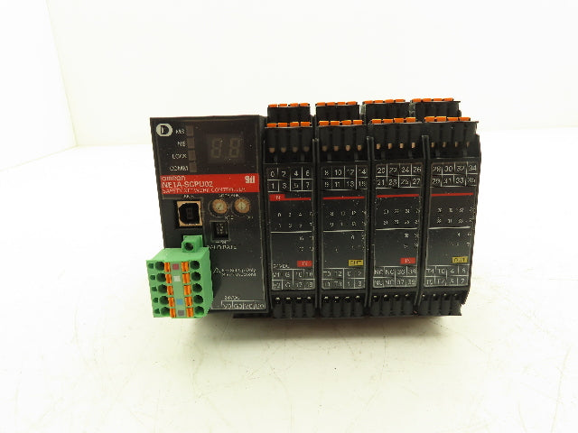 Omron NE1ASCPU02 NE1A-SCPU02 Safety Network Controller 24VDC