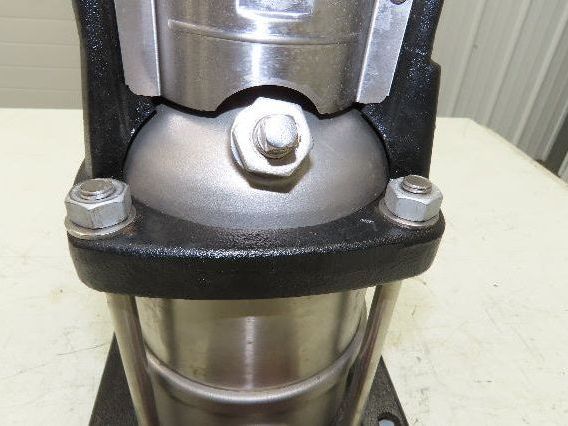 Grundfos CRN3-6 A-P-G-E-HQQE Vertical Centrifugal Pump 1.25" 15 GPM 1Hp 460V 3PH