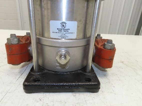 Grundfos CRN3-6 A-P-G-E-HQQE Vertical Centrifugal Pump 1.25" 15 GPM 1Hp 460V 3PH