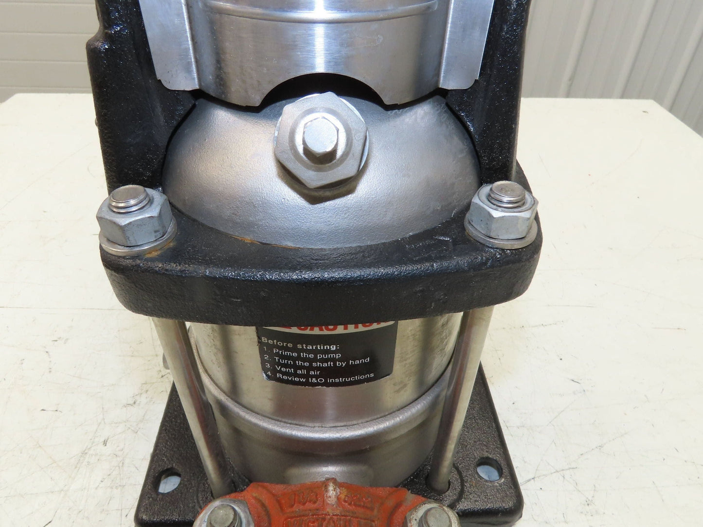 Grundfos CRN3-6 A-P-G-E-HQQE Vertical Centrifugal Pump 1.25" 15 GPM 1Hp 460V 3PH