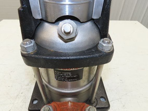 Grundfos CRN3-6 A-P-G-E-HQQE Vertical Centrifugal Pump 1.25" 15 GPM 1Hp 460V 3PH