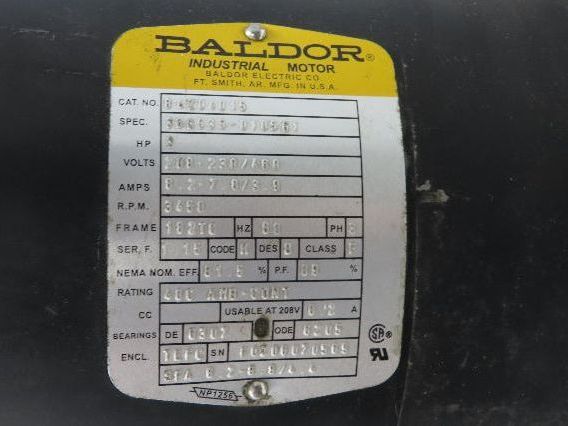 Grundfos CRN8-30 U-P-G-AUUE Vertical Centrifugal Pump 2" 42 GPM 3Hp 230/460V 3PH