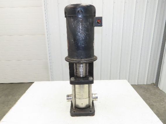 Grundfos CRN8-30 U-P-G-AUUE Vertical Centrifugal Pump 2" 42 GPM 3Hp 230/460V 3PH