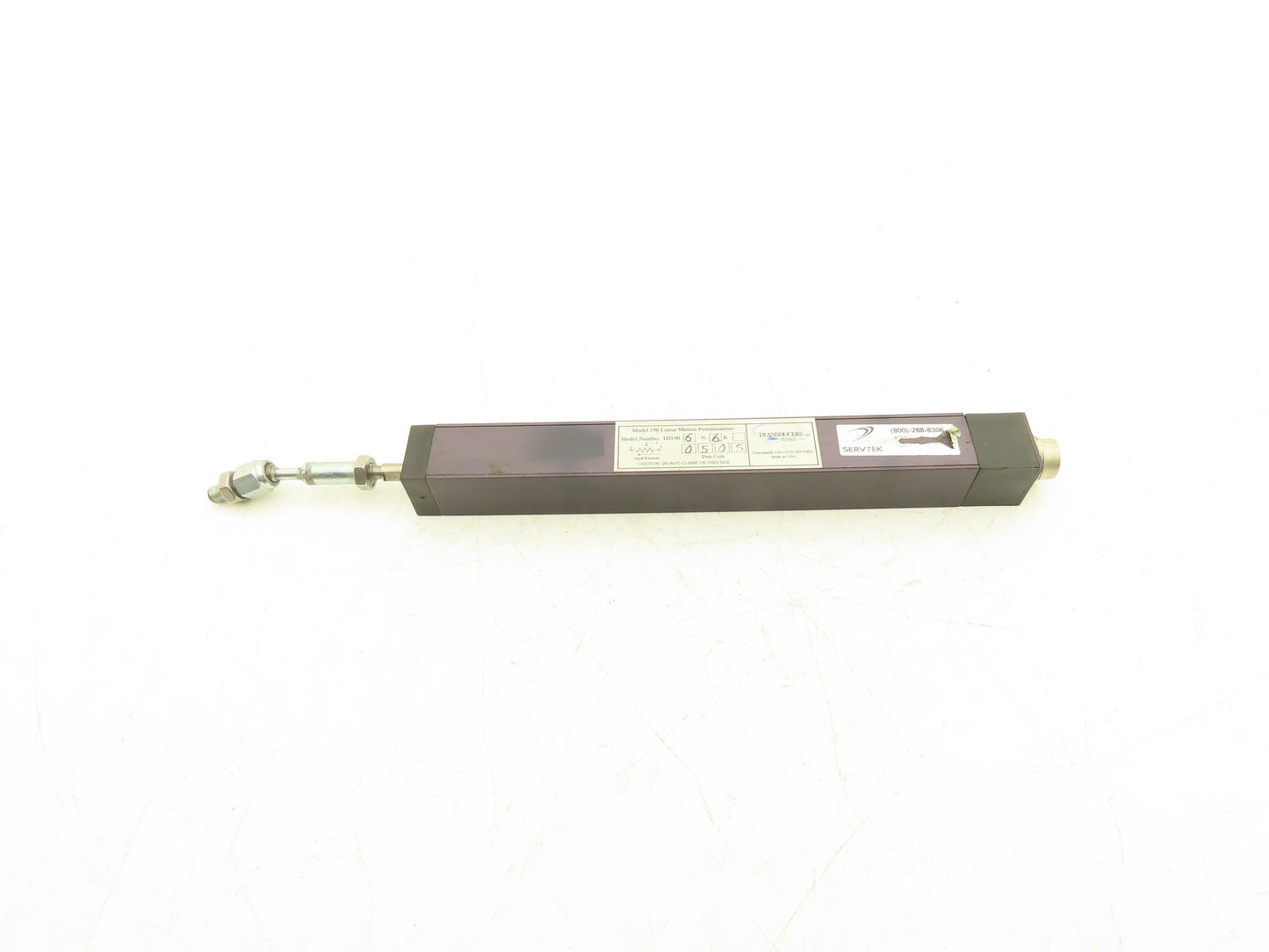 Servtek TD190-6-N-6.K Linear Transducer Cylinder Position Sensor 6" Stroke
