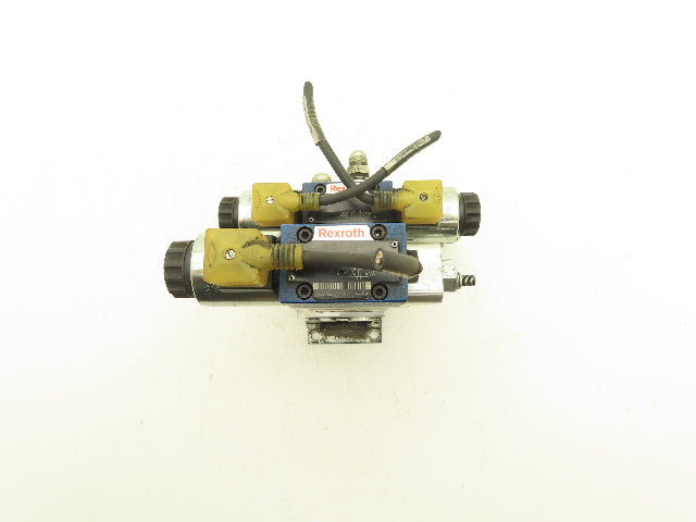 Bosch Rexroth 4WE6G62/EG24N9K4/62 Hydraulic Solenoid Valves w/Manifold 24VDC