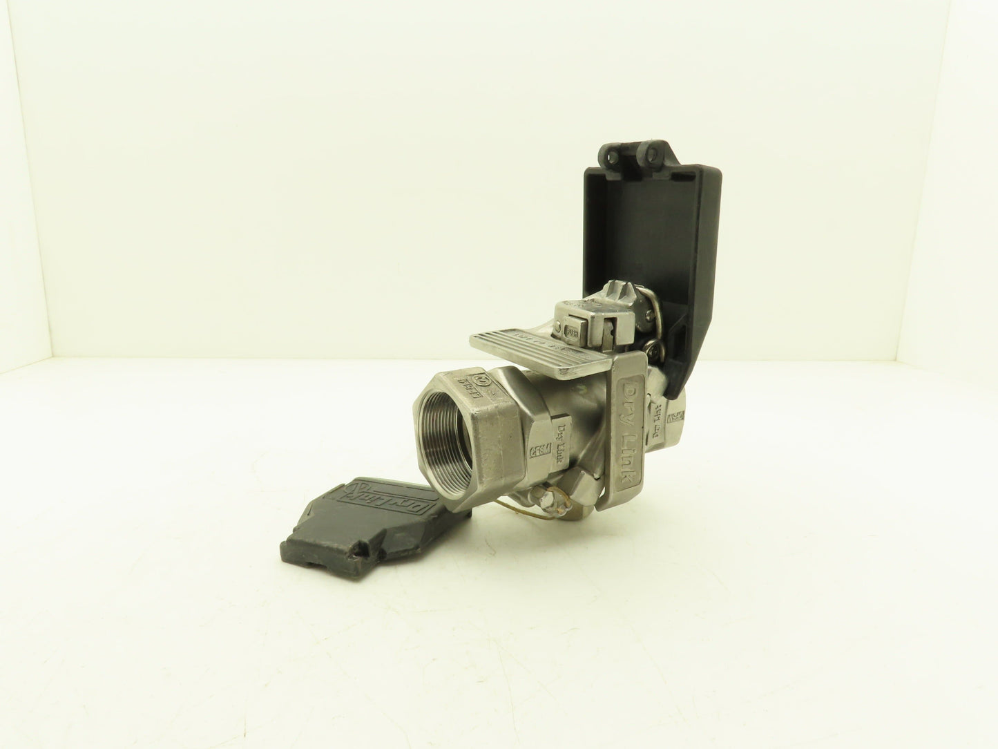 Dry Link 2" Stainless Sanitary Disconnect Threaded Coupling & Adapter *Bad Seals