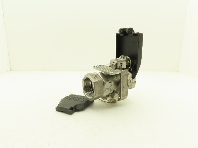 Dry Link 2" Stainless Sanitary Disconnect Threaded Coupling & Adapter *Bad Seals