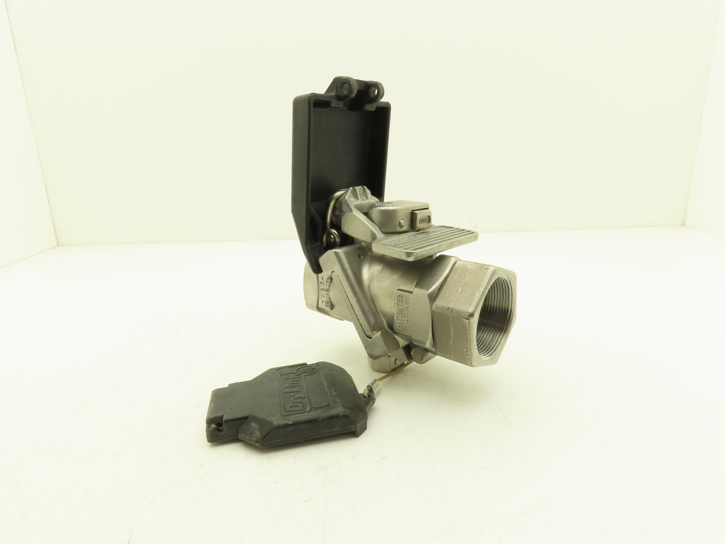 Dry Link 2" Stainless Sanitary Disconnect Threaded Coupling & Adapter *Bad Seals