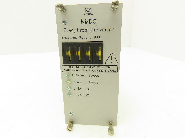 Intermas KMDC0011 KMDC Frequency Converter PLC HELL Engraving Gravure 15VDC