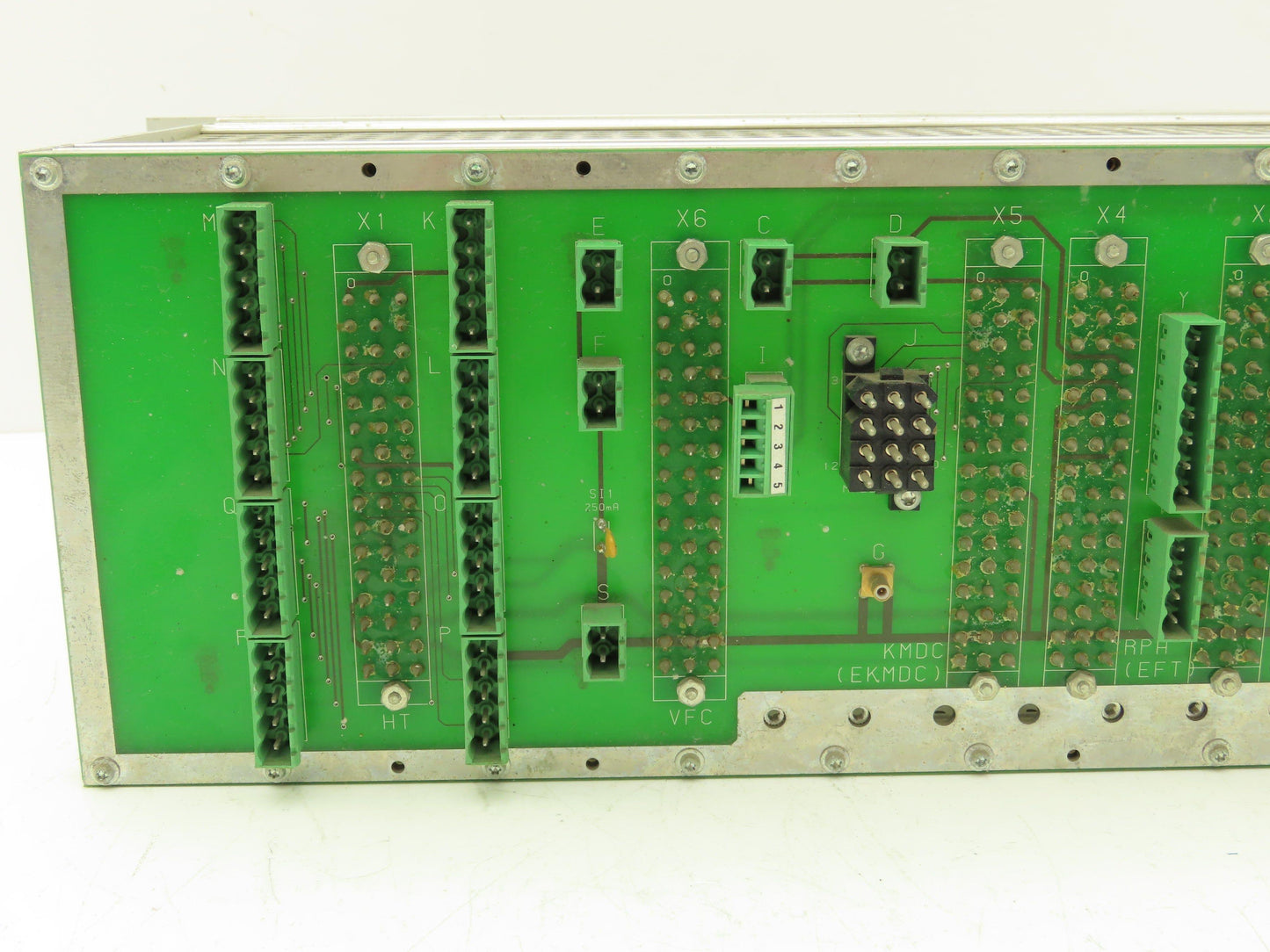 RSMB0011 PLC Slot Rack Card Holder Chassis HELL Engraving Gravure