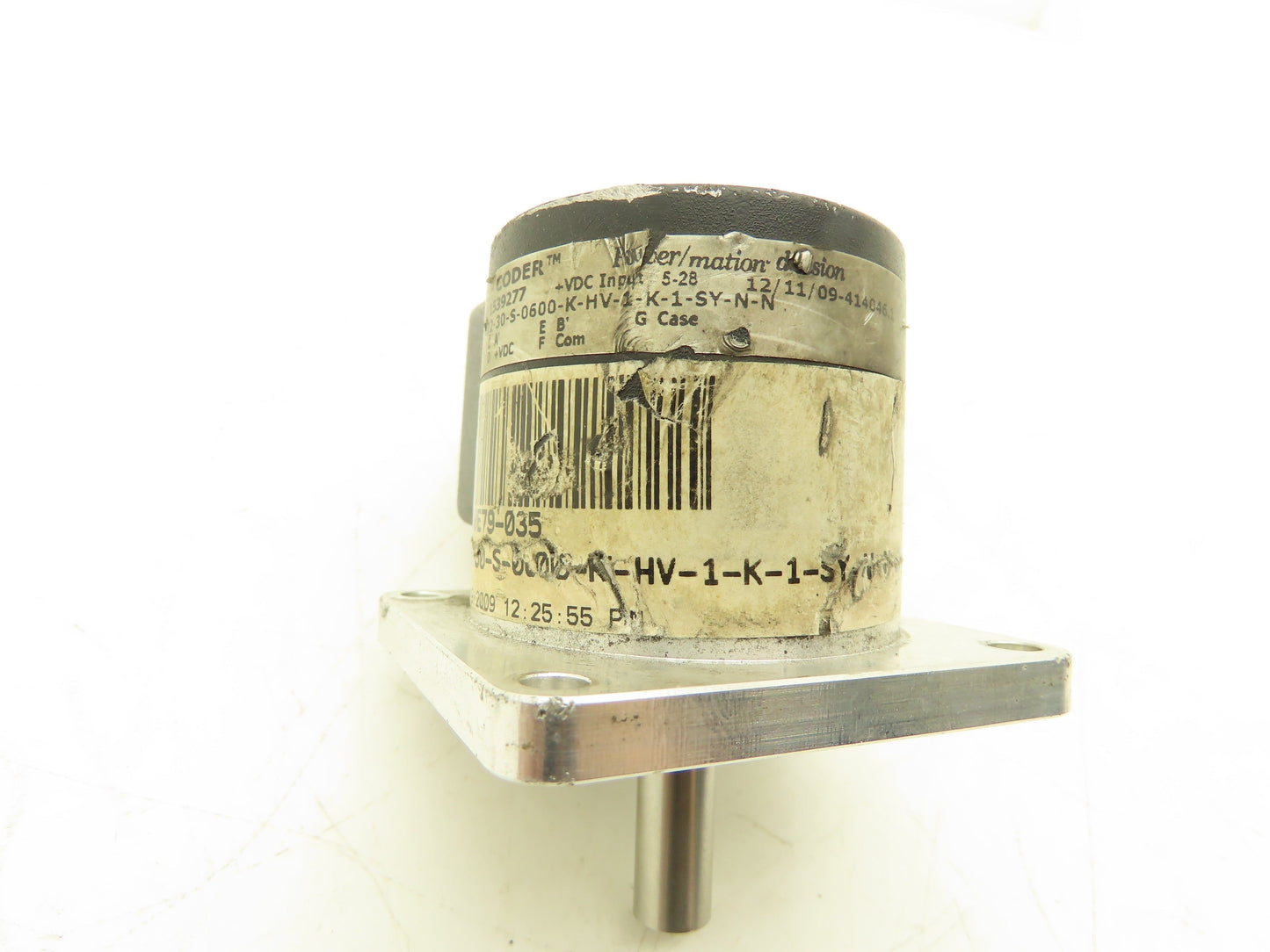 Encoder Products Company Accu-Coder Rotary Encoder 5-28VDC 3/8" Shaft G Case