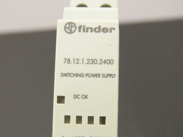 Finder 78.12.1.230.2400 Power Supply 110-240VDC In 24VDC 0.63A Out