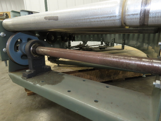 Hytrol 90° Curve Accumulation Roller Conveyor 24"W 21"BF Slave Belt Drive 82"L