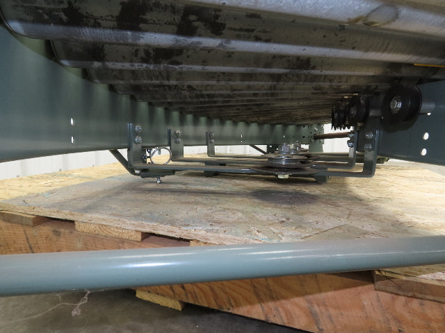 Hytrol 90° Curve Accumulation Roller Conveyor 24"W 21"BF Slave Belt Drive 82"L