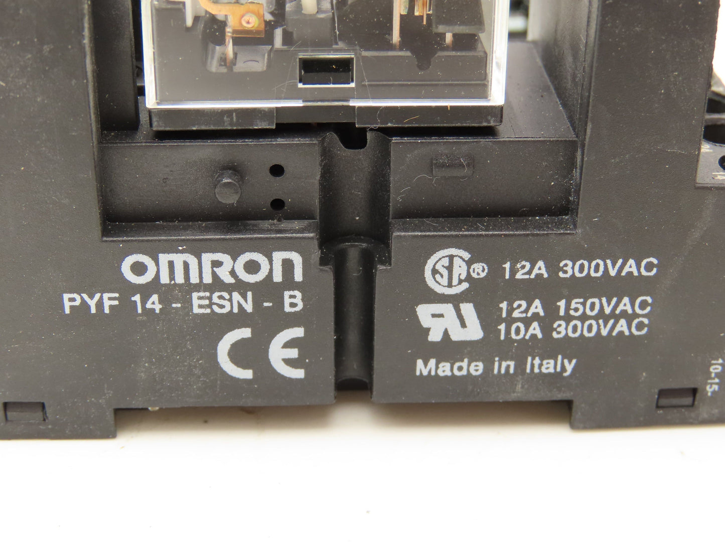 Omron MY4IN | PYF 14-ESN-B Relay | Base 24VDC Coil Lot of 15