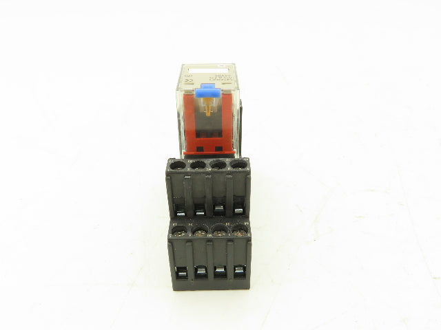 Omron MY4IN | PYF 14-ESN-B Relay | Base 24VDC Coil Lot of 15