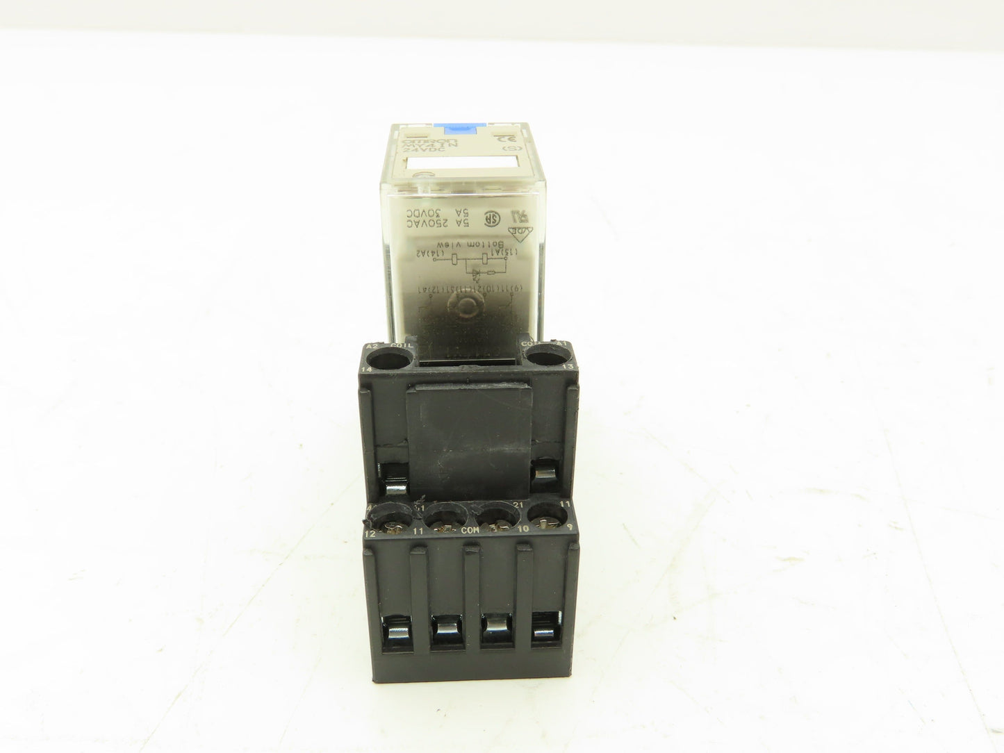 Omron MY4IN | PYF 14-ESN-B Relay | Base 24VDC Coil Lot of 15