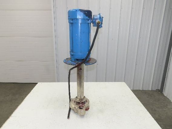 Graymills Superflo Agitator 1.5" Vertical Immersion Ink Tank Pump 2Hp 460V 3PH