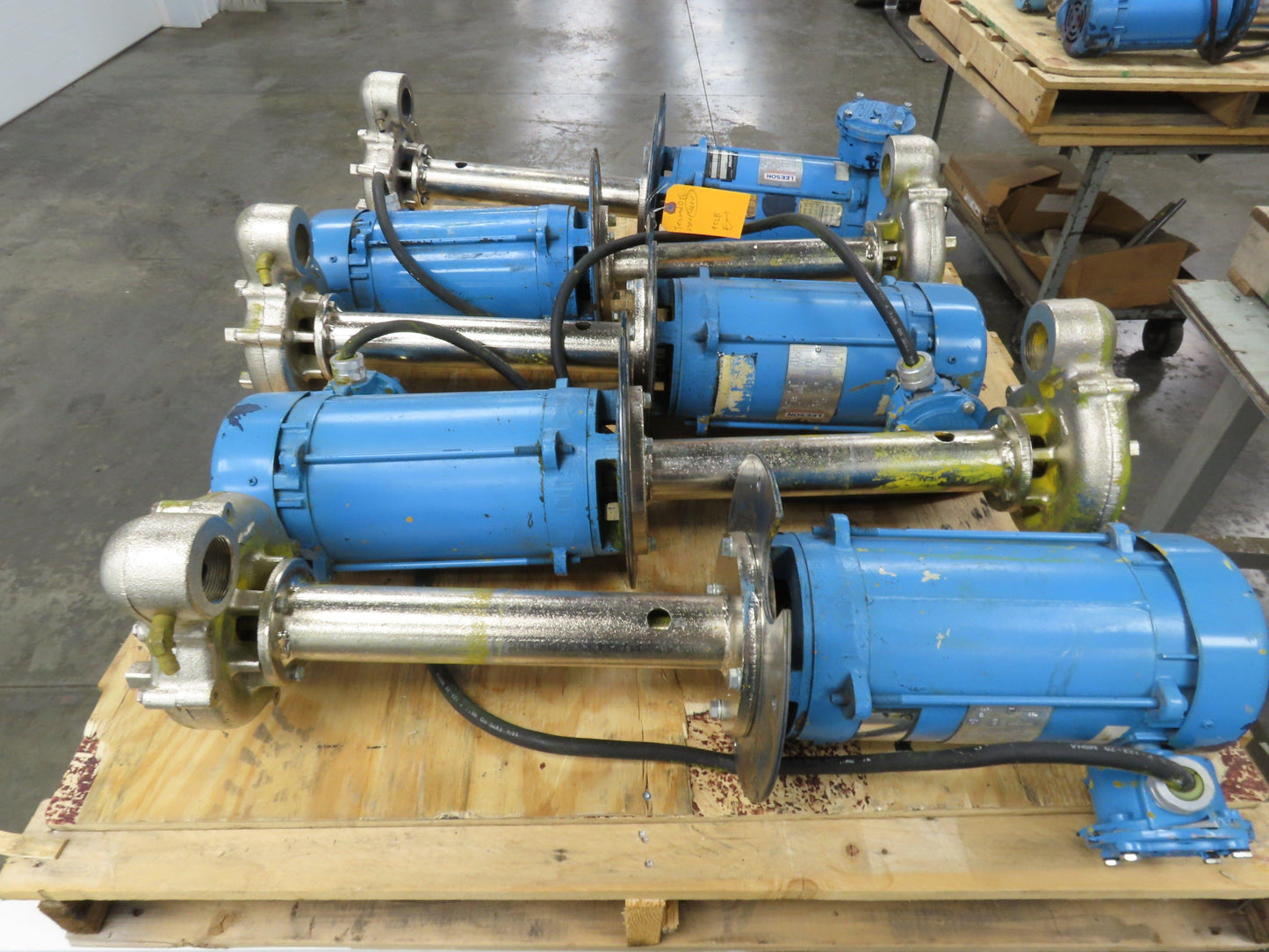 Graymills Superflo Agitator 1.5" Vertical Immersion Ink Tank Pump 2Hp 460V 3PH