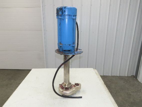 Graymills Superflo Agitator 1.5" Vertical Immersion Ink Tank Pump 2Hp 460V 3PH