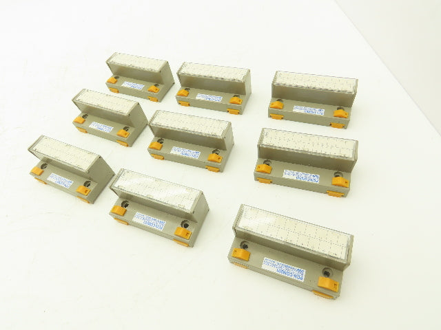 Toyogiken PCN-COM201 Terminal Connector AC/DC 125V 10A 1.25mm² Lot of 9