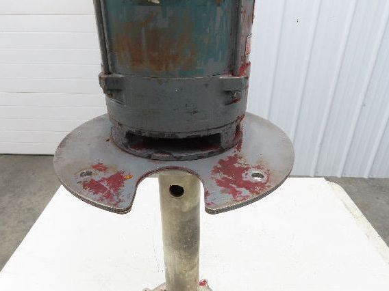Graymills Superflo Agitator 1.5" Vertical Immersion Ink Tank Pump 2Hp 460V 3PH
